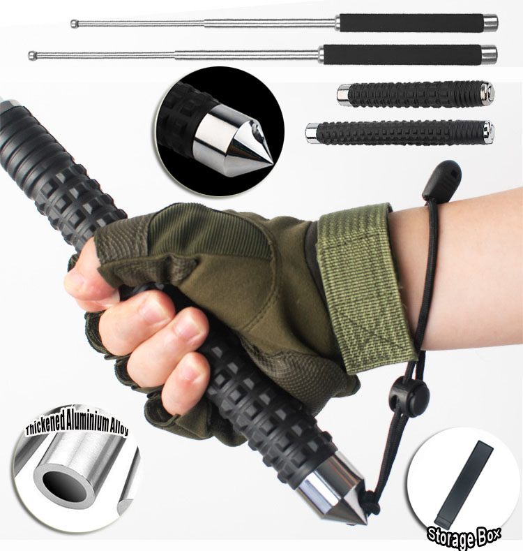 Police Tactical Self Defense Expandable Batons 26”